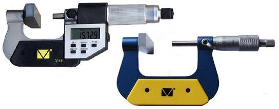 Микрометр с широким основанием